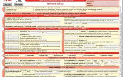 Adding a new registered activity to your French KBIS
